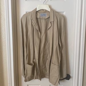 Diane Von Furstenberg Linen jacket (vintage)